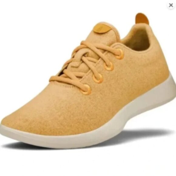 Allbirds Sneakers Women’s Size 8 Tuke Honey Wool‎ Runners Limited Edition - Picture 1 of 16